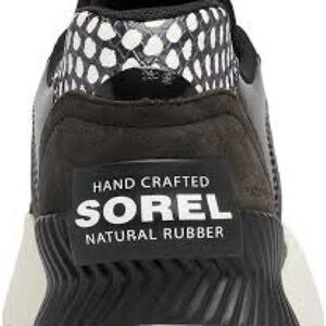 Sorel ONA BLVD Classic Waterproof Black/Jet fashion sneakers.